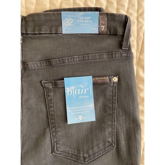 7 For All Mankind B(Air) High Waist Ankle Skinny - Picture 11 of 15